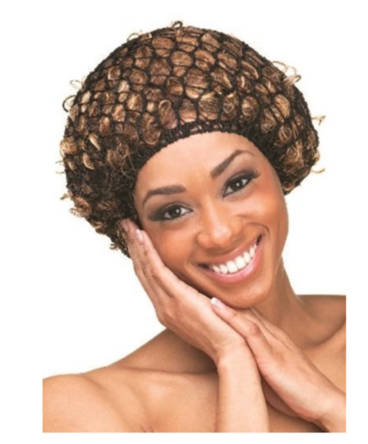 QFitt Thick Hair Net Black