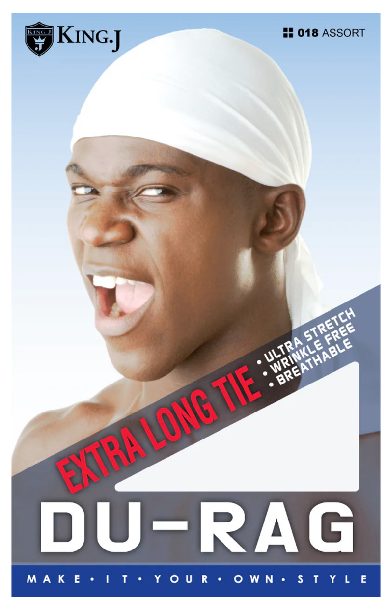 King J DuRag Extra Long Tie Assorted