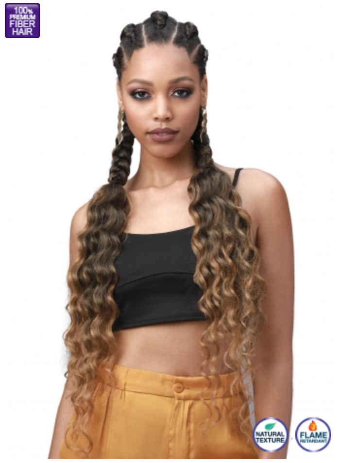 Bobbi Boss King Braid Tips 3X Ocean Wave 28"