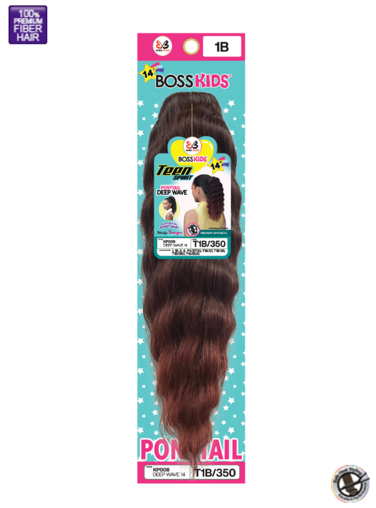 Bobbi Boss Kids Ponytail Deep Wave 14"