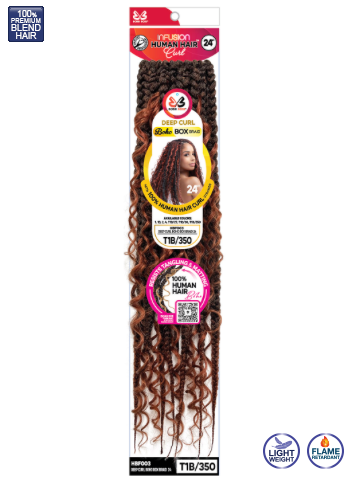 Bobbi Boss Deep Curl Boho Box Braid 24"