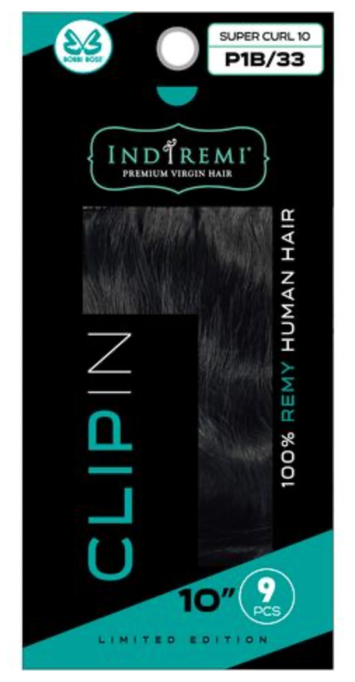 Bobbi Boss Indi Remi Clip In 9pcs - Super Curl 10"