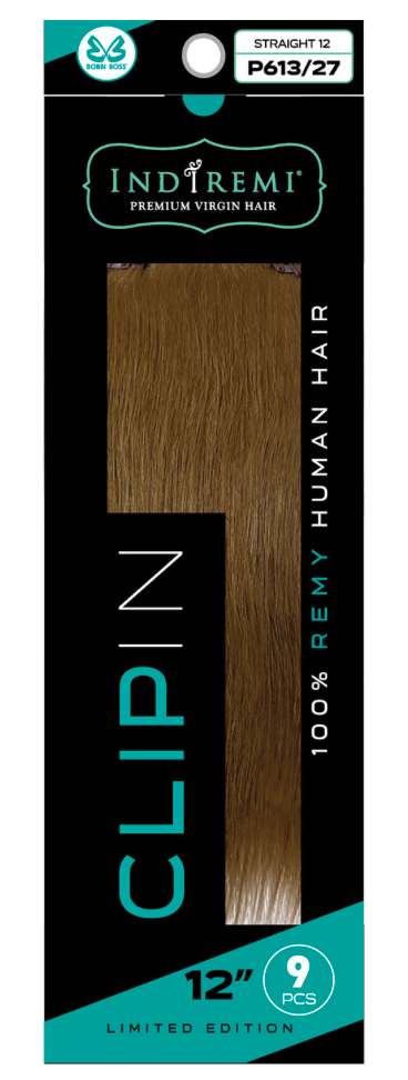 Bobbi Boss Indi Remi Clip In 9pcs - Straight 12"