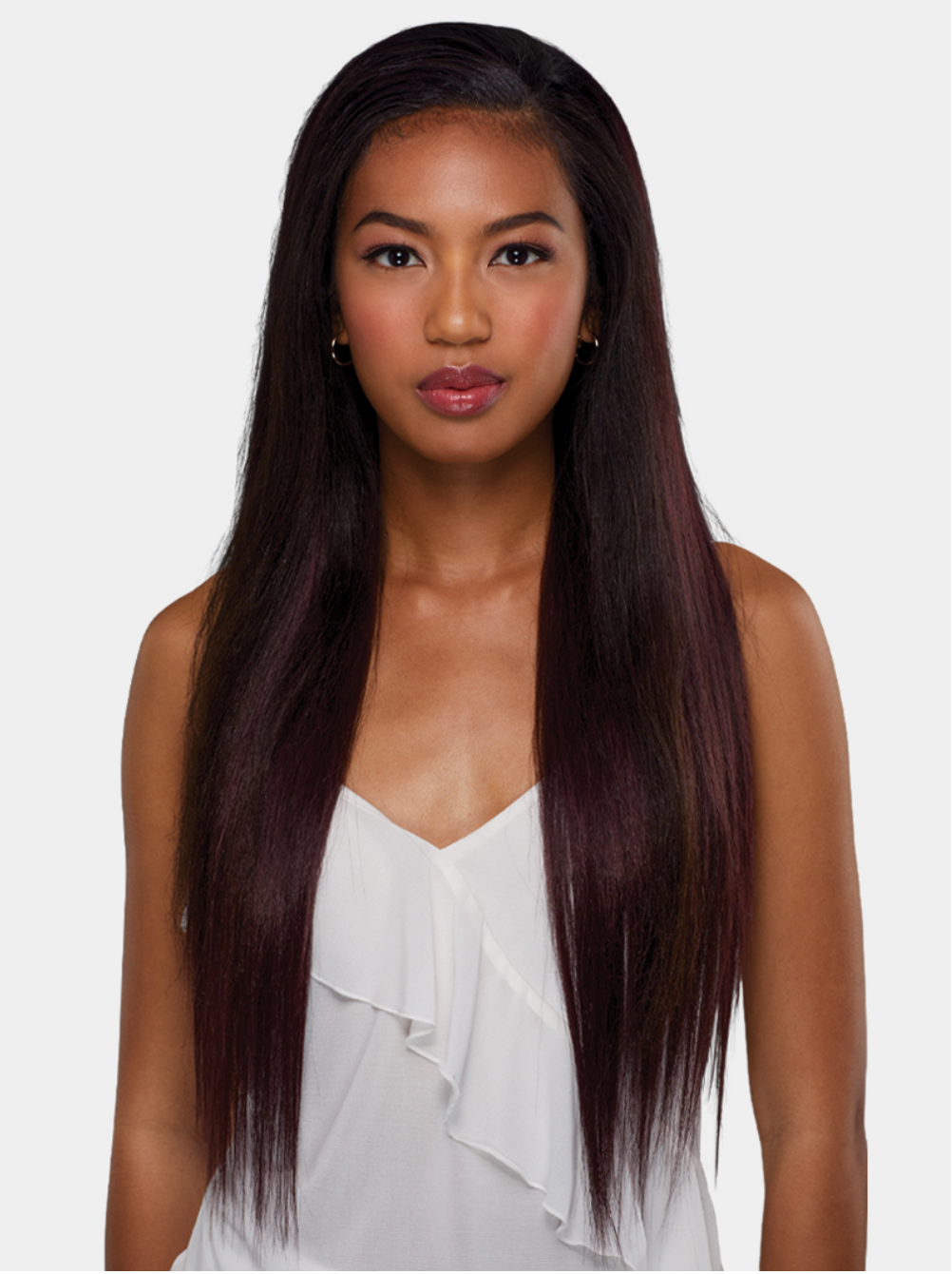 Saemoshi Half Wig Straight 29" Stia