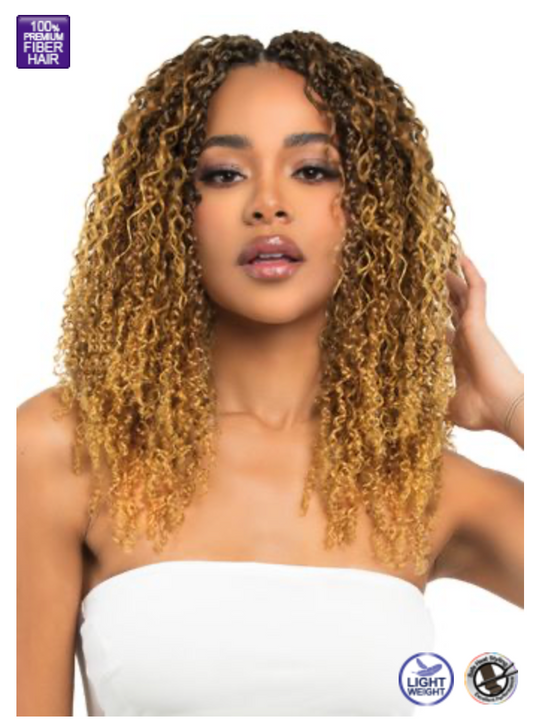 Crochet Style #C09: Xtra Boho Fine Twists 14"