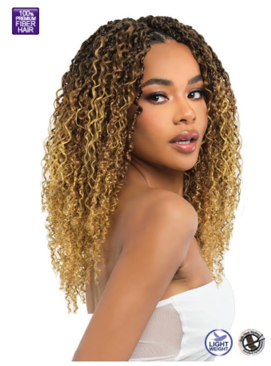 Crochet Style #C09: Xtra Boho Fine Twists 14"