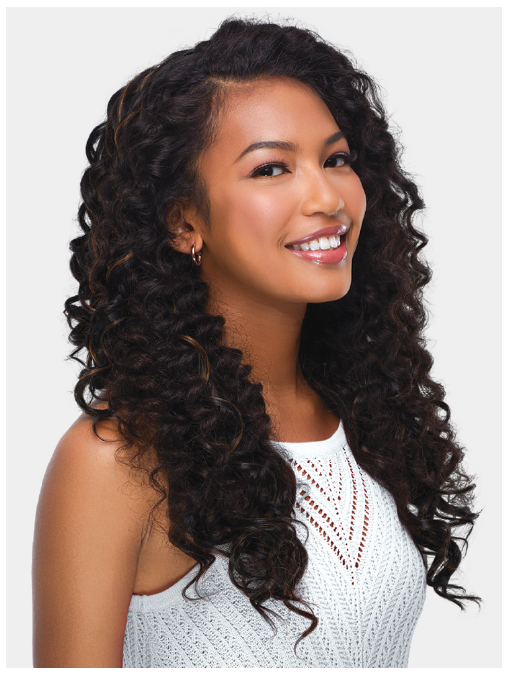 Saemoshi Half Wig Curly 23″ Choa