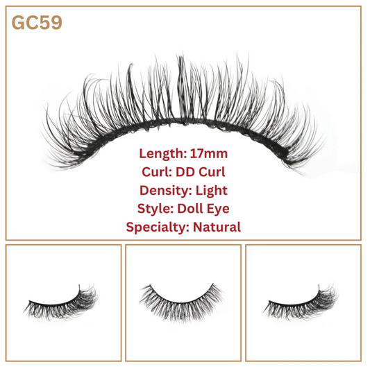 Miss Girly Curl Lashes GC59