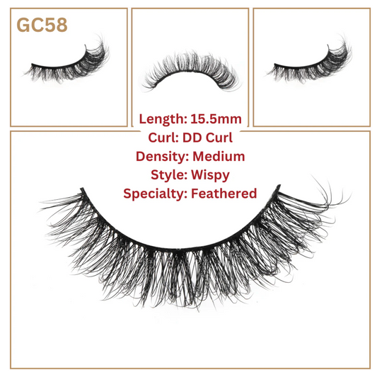 Miss Girly Curl Lashes GC58