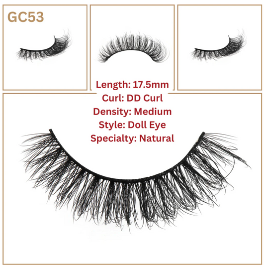 Miss Girly Curl Lashes GC53