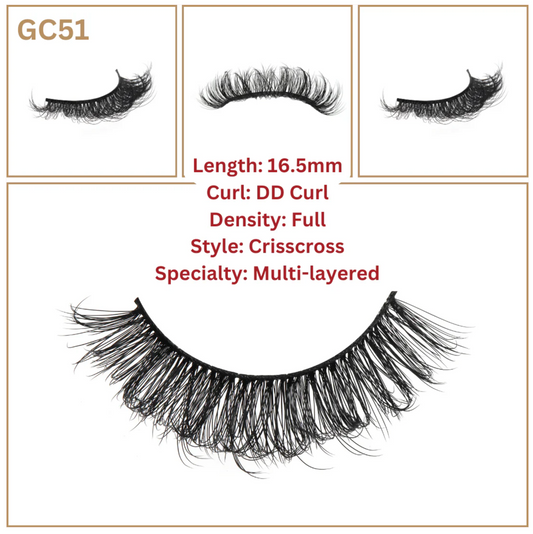 Miss Girly Curl Lashes GC51