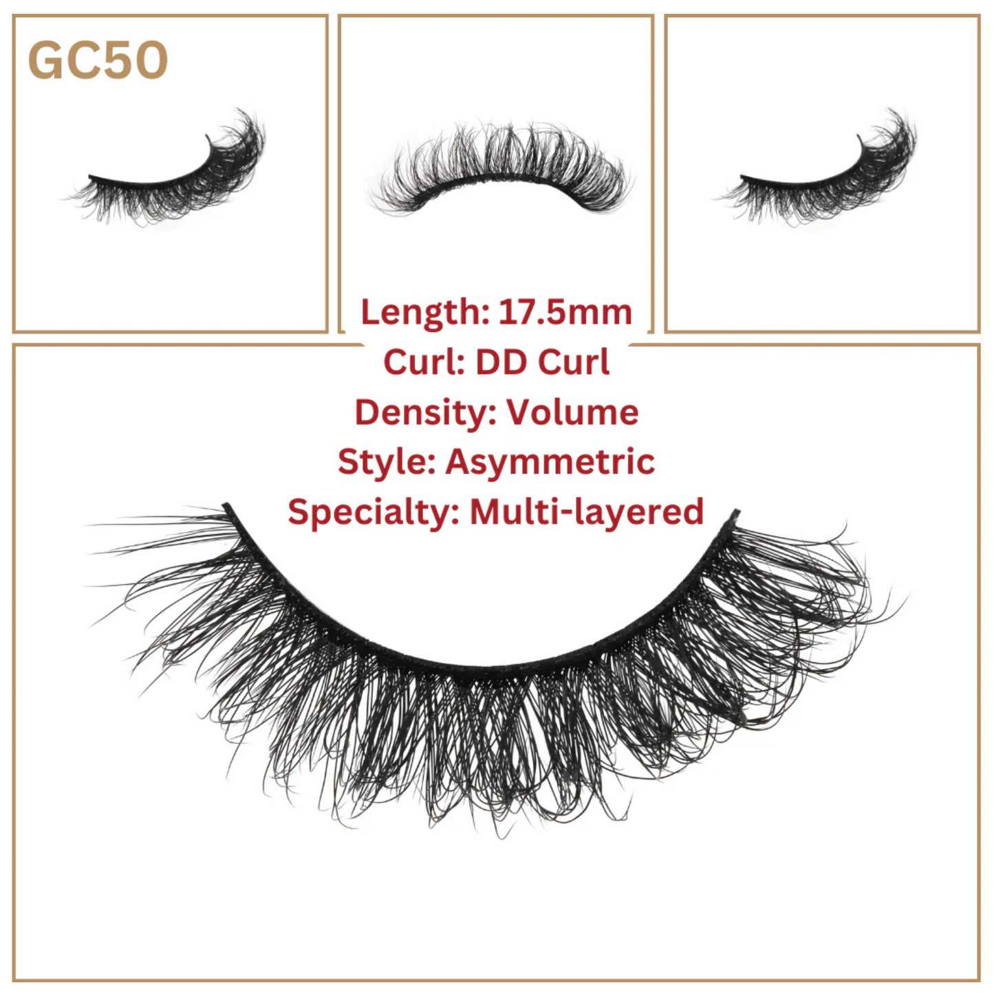 Miss Girly Curl Lashes GC50