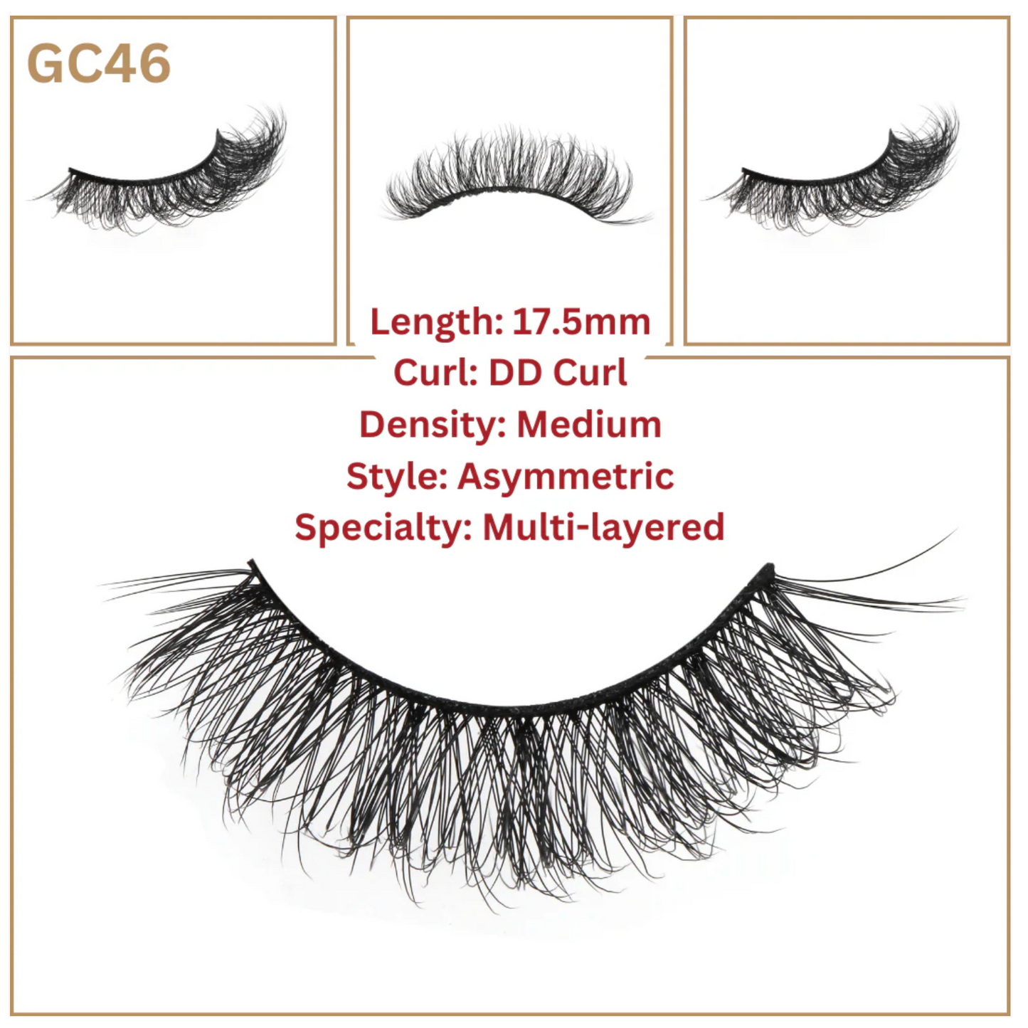 Miss Girly Curl Lashes GC46