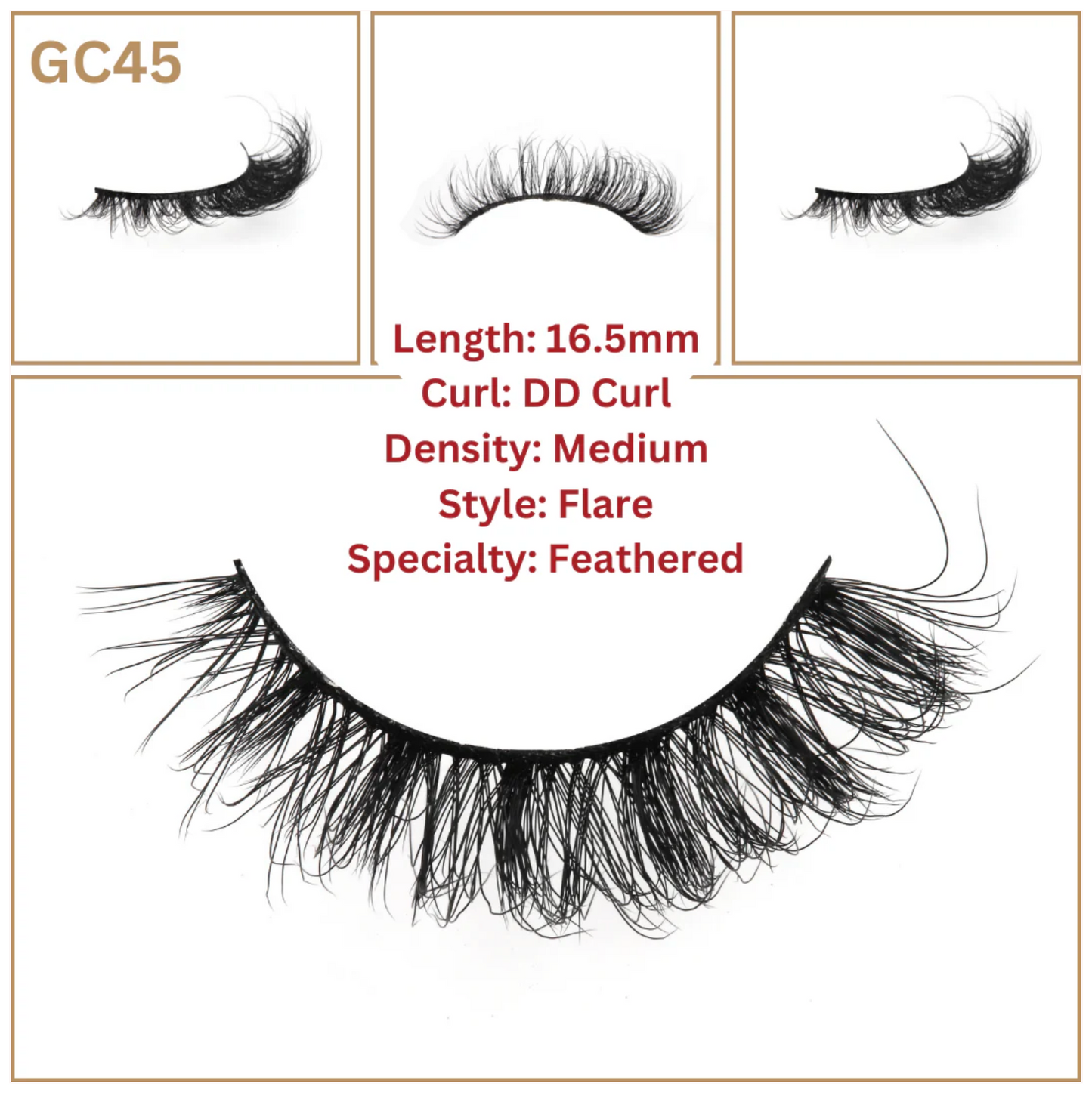 Miss Girly Curl Lashes GC45
