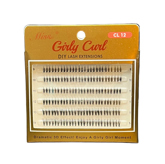 Miss Girly Curl DIY Lash Extensions CL12