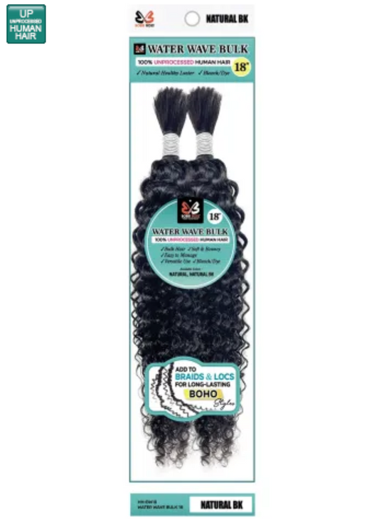 Bobbi Boss Human Hair Deep Wave Bulk 18"