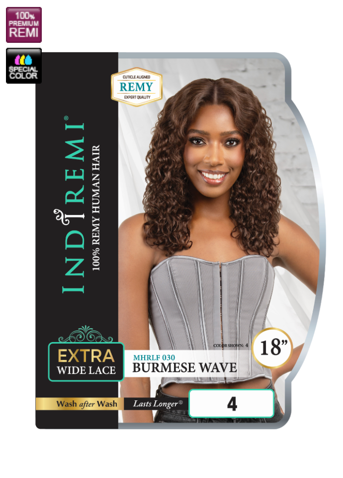 Bobbi Boss MHRLF030 Burmese Wave 18" Wig
