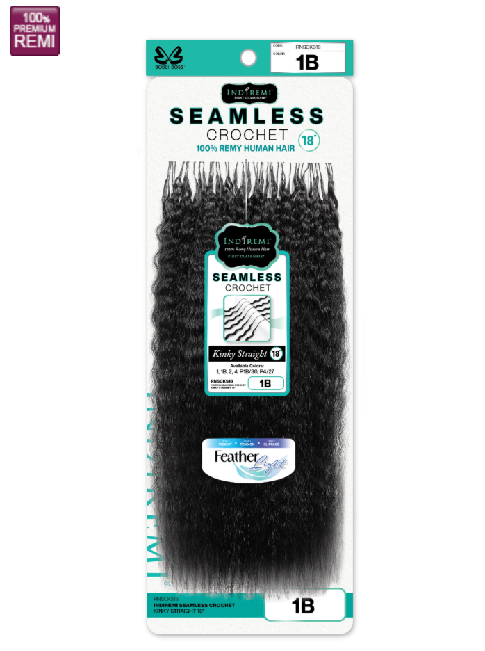 Bobbi Boss Indiremi Seamless Crochet Kinky Straight 18"