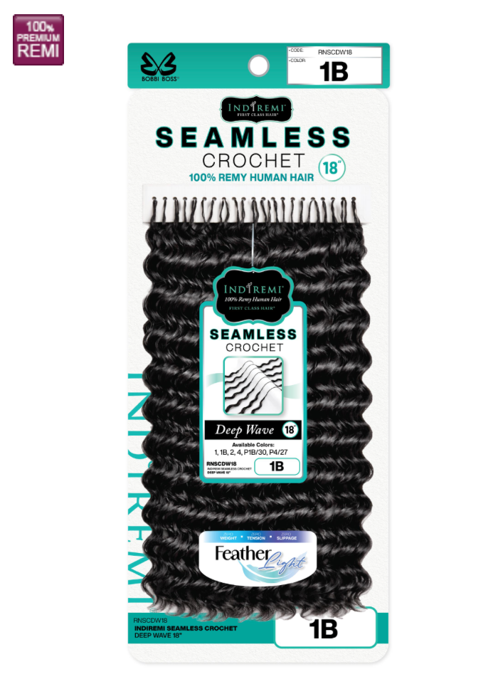 Bobbi Boss Indiremi Seamless Crochet Deep Wave 18"