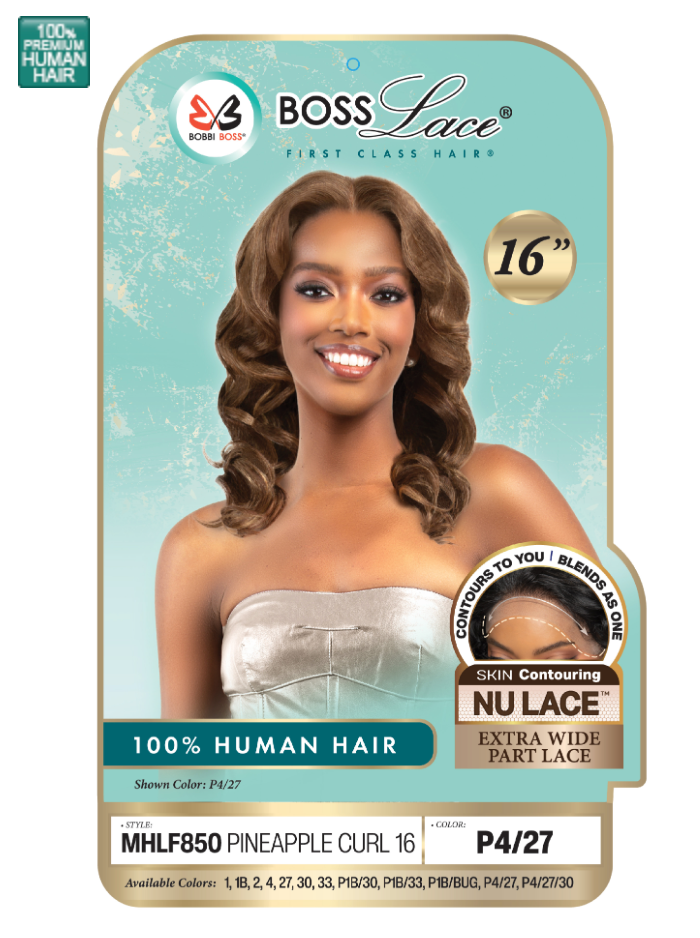 Bobbi Boss MHLF850 Pineapple Curl 16" Lace Wig