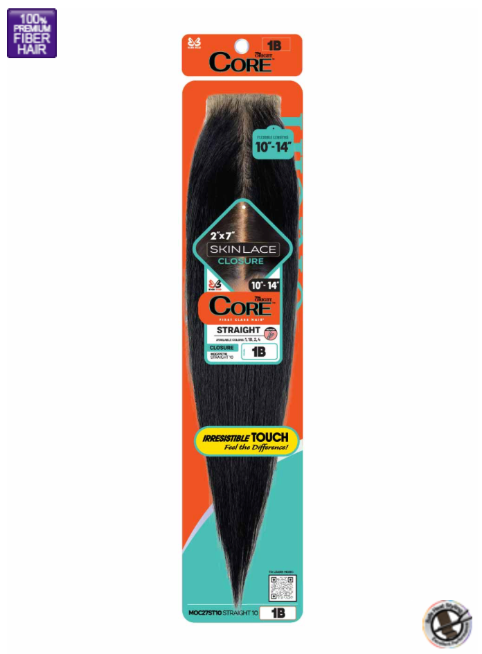 Bobbi Boss Core 2X7 Closure - Straight 10"-14"