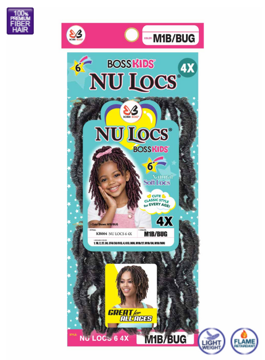 Bobbi Boss Kids Nu Locs 6" 4x