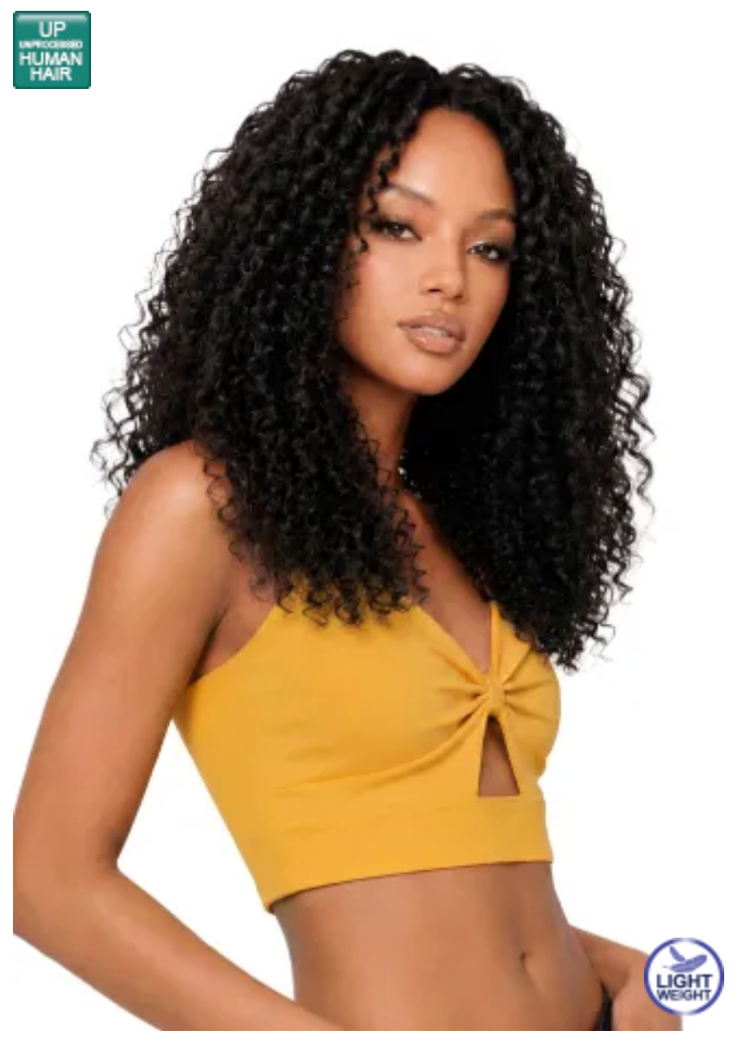 Bobbi Boss Seamless Crochet Deep Wave 14" Human Hair
