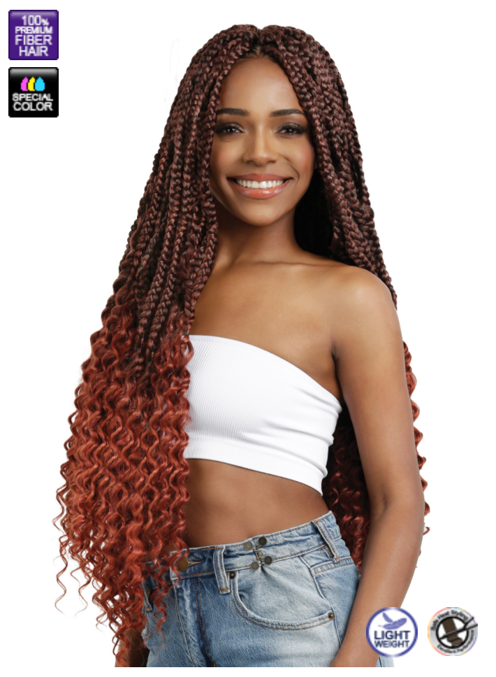 Bobbi Boss 3x Pre-Stretched 28" Deep Wave