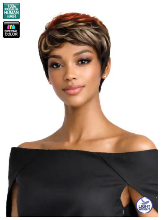Bobbi Boss MH1519 Cassius Human Hair Wig