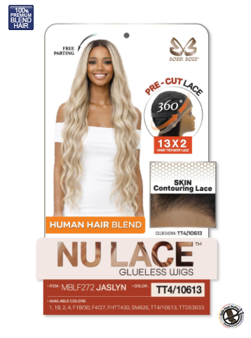 Bobbi Boss MBLF272 Jaslyn 13x2 360 Nu Lace Wig