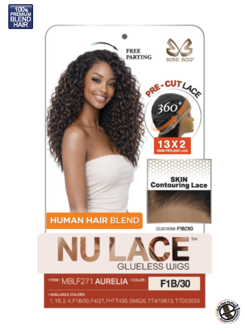 Bobbi Boss MBLF271 Aurelia 13x2 360 Nu Lace Wig