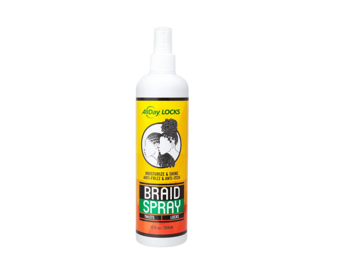 Hairobics Allday Locks Braid Spray 12 oz