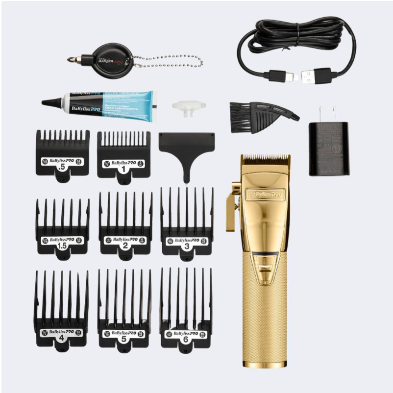 BABYLISS PRO GOLDFX+ ALL-METAL LITHIUM CLIPPER