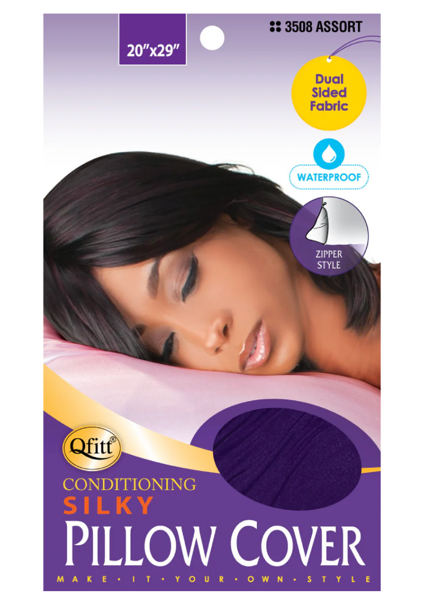 Qfitt Silky Conditioning Pillow Cover Waterproof - Assorted