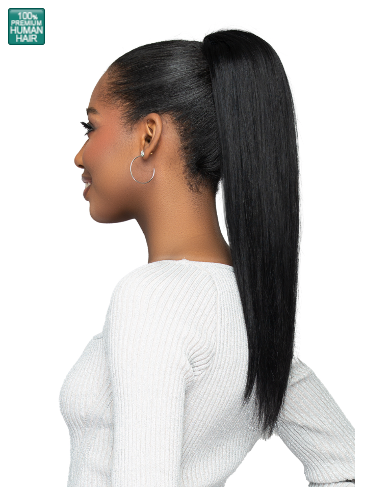 Boss Up Bone Straight 20" Human Hair Ponytail