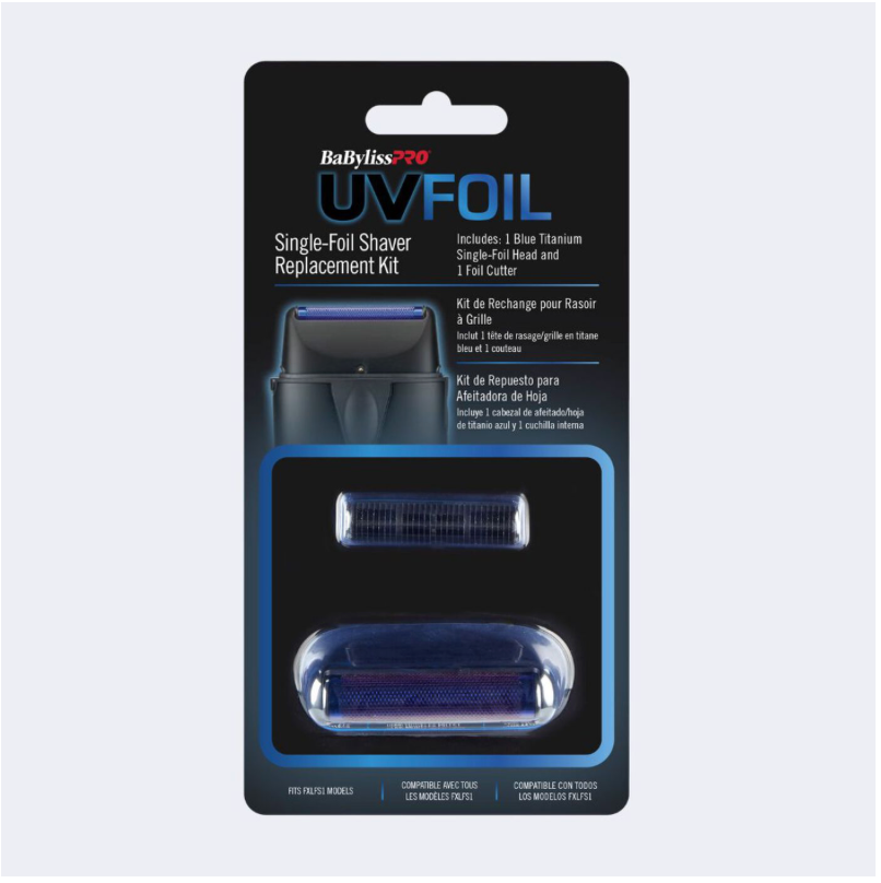 Babyliss UV Shaver Single Foil Cutter Matte Black