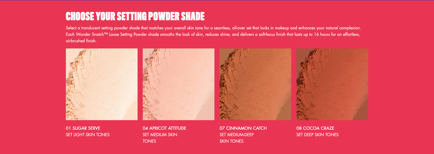 NYX Wonder Snatch™ Loose Setting Powder