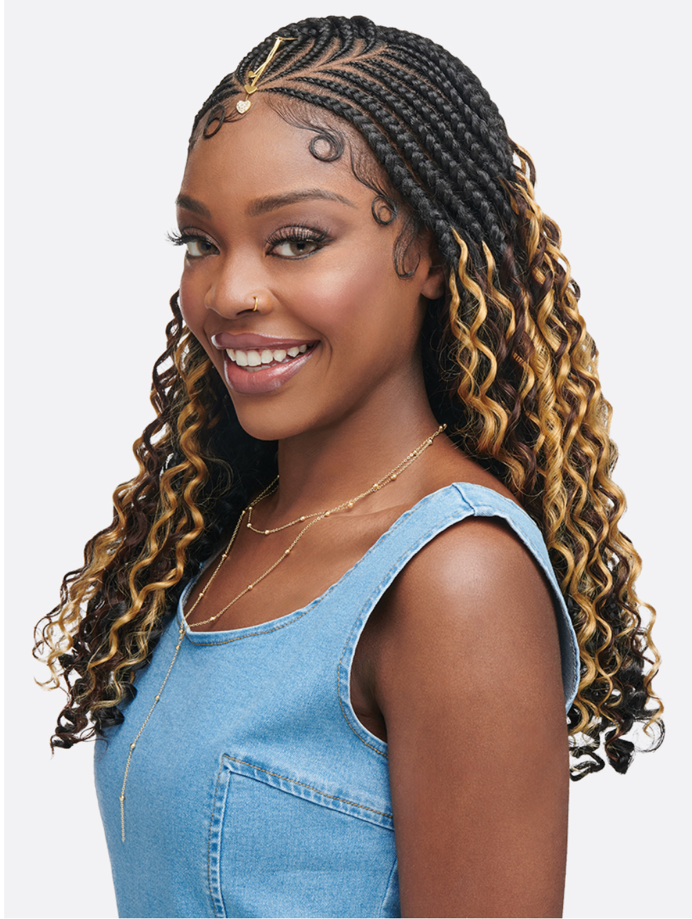 Vivace Trenity Invisible Feather Crochet Deep Wave 18"