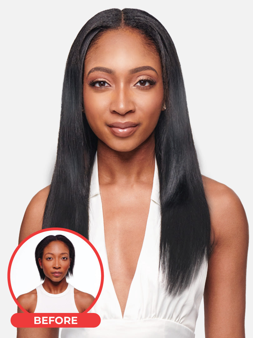 TRUELUXE Seamless Clip In Straight 14"