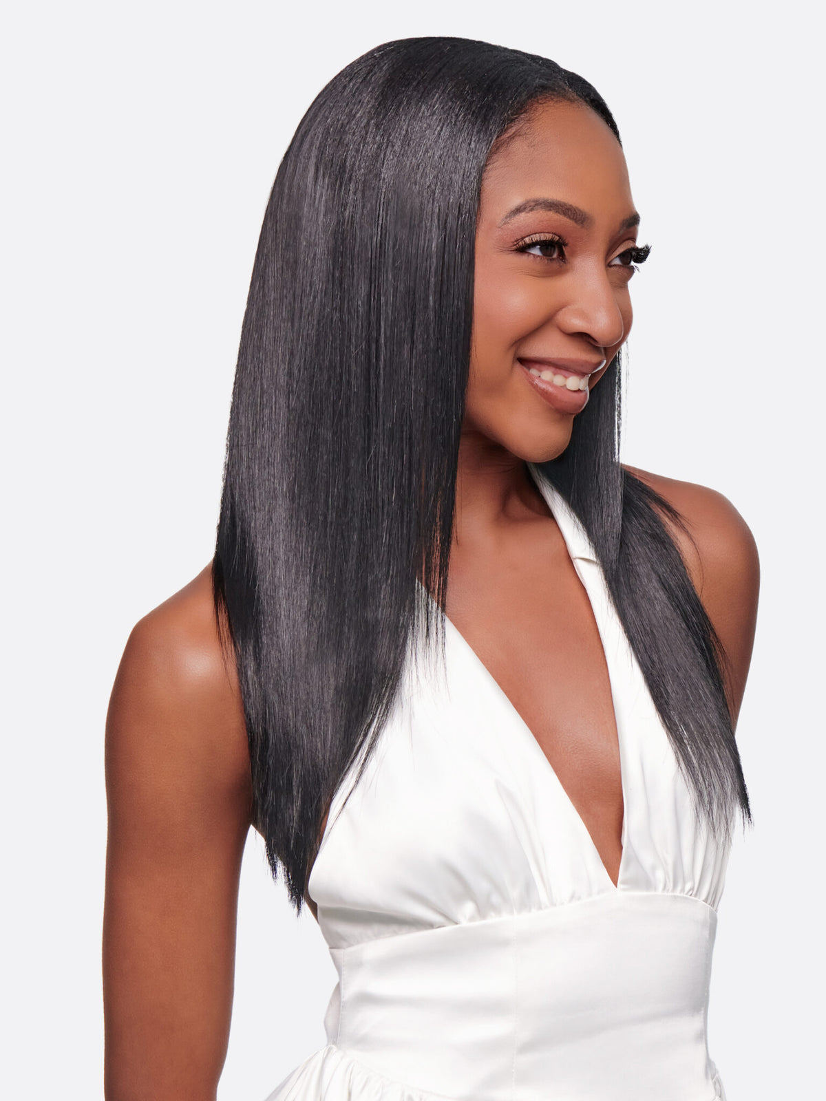 TRUELUXE Seamless Clip In Straight 14"