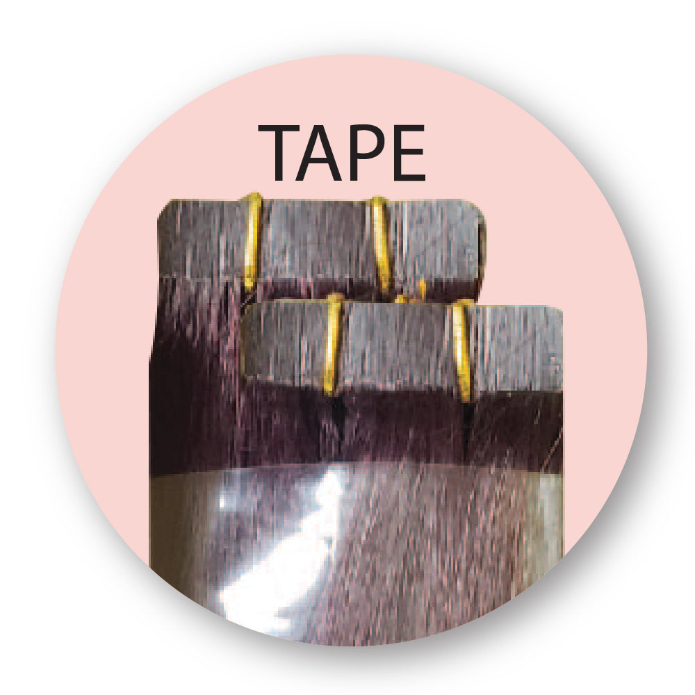 Eve Veloce Natural Tape Extensions 20pcs Silky Straight