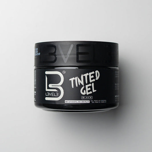 Level 3 Tinted Hair Gel Black 250ml