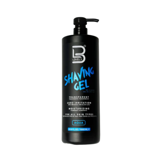 Level 3 Transparent Shaving Gel Aqua 1000ml