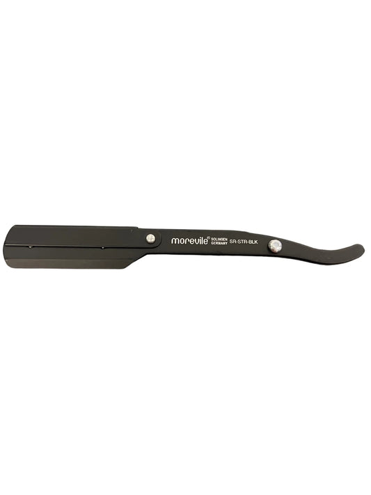 Morevile Razor SR-STR Straight Razor No Handle Black