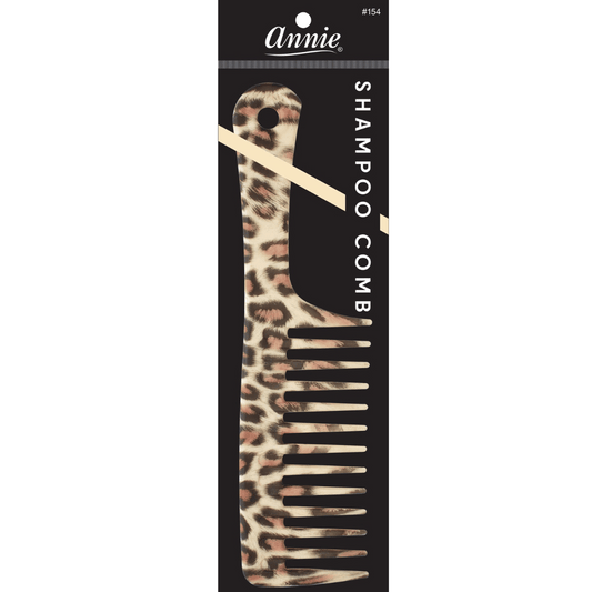 Annie Shampoo Comb Leopard and Zebra Assorted