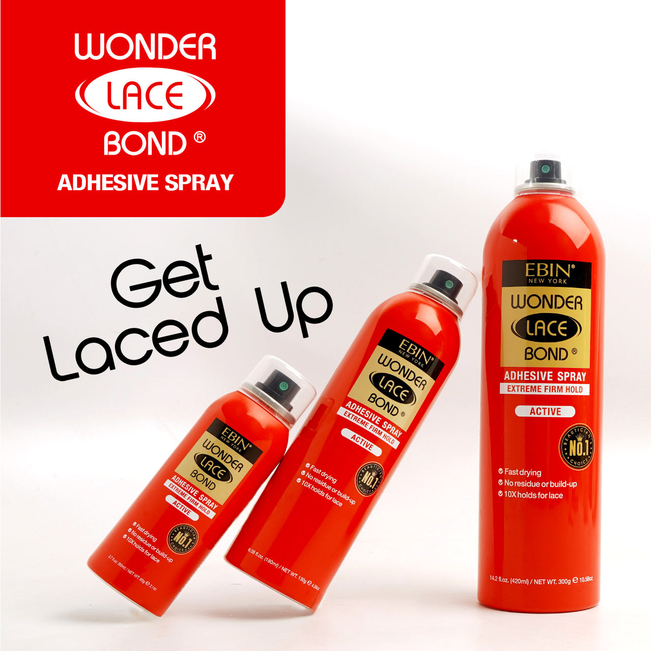 EBIN Wonder Bond Adhesive Spray Extreme Firm 2.7