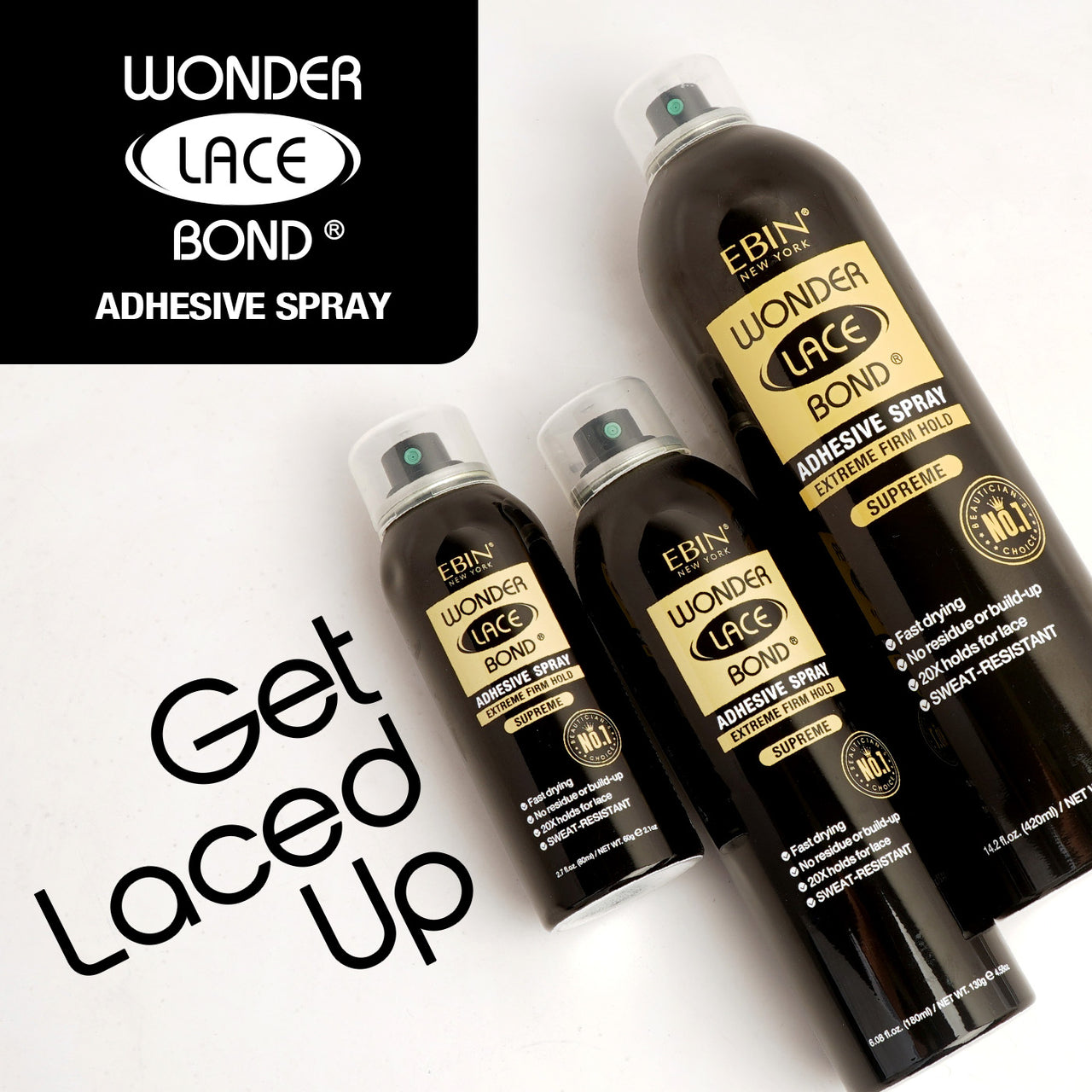 EBIN Wonder Bond Adhesive Spray Supreme