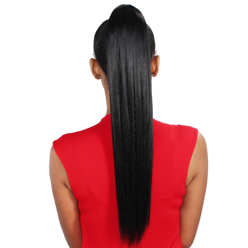 Eve Wrap Ponytail Silky Straight 36"