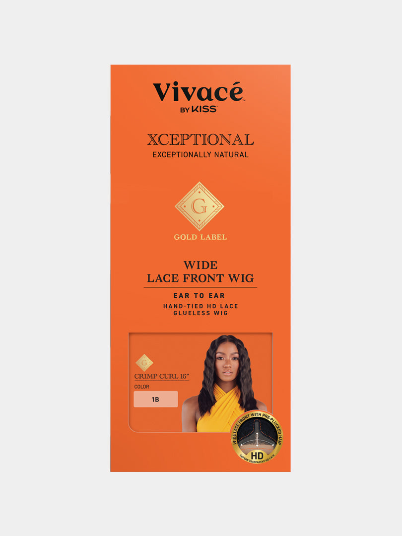 Vivace XCEPTIONAL Gold Crimp Curl 16"