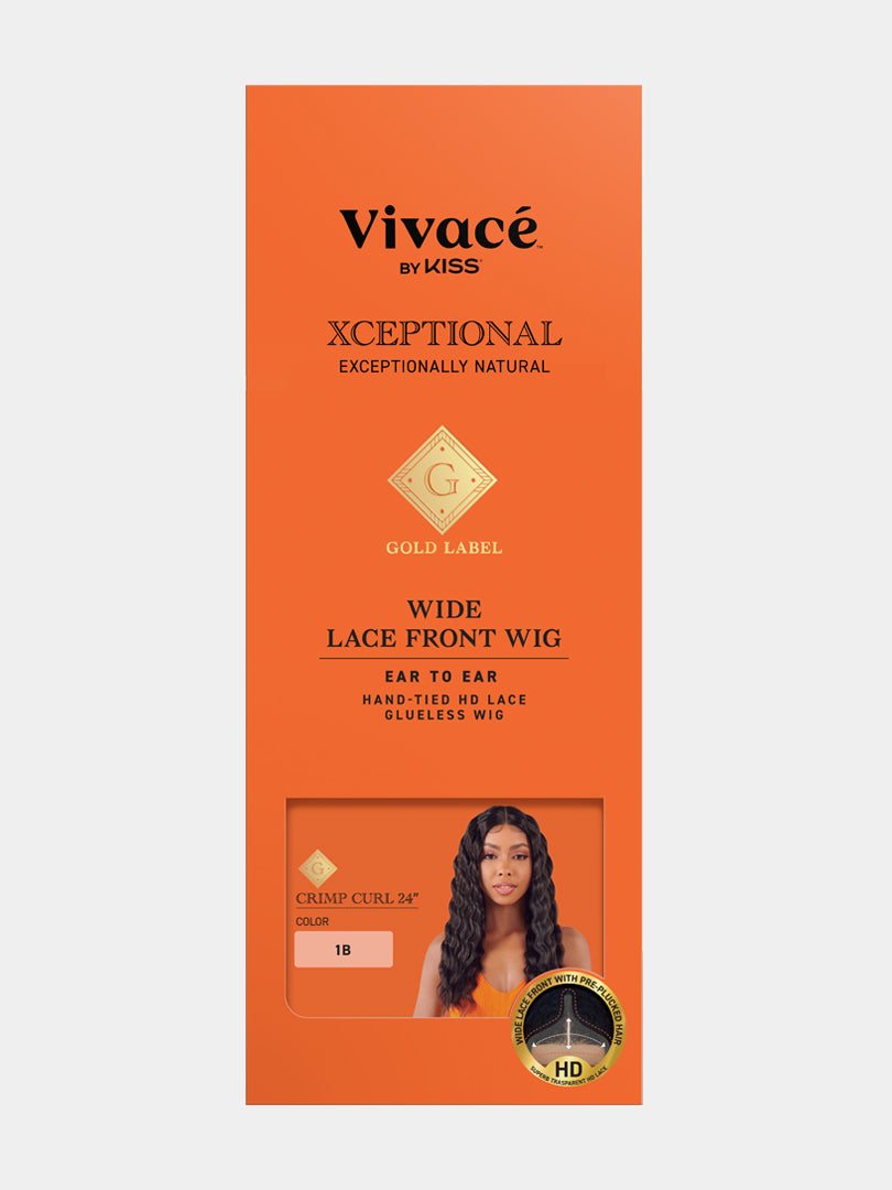Vivace XCEPTIONAL Gold Crimp Curl 24"